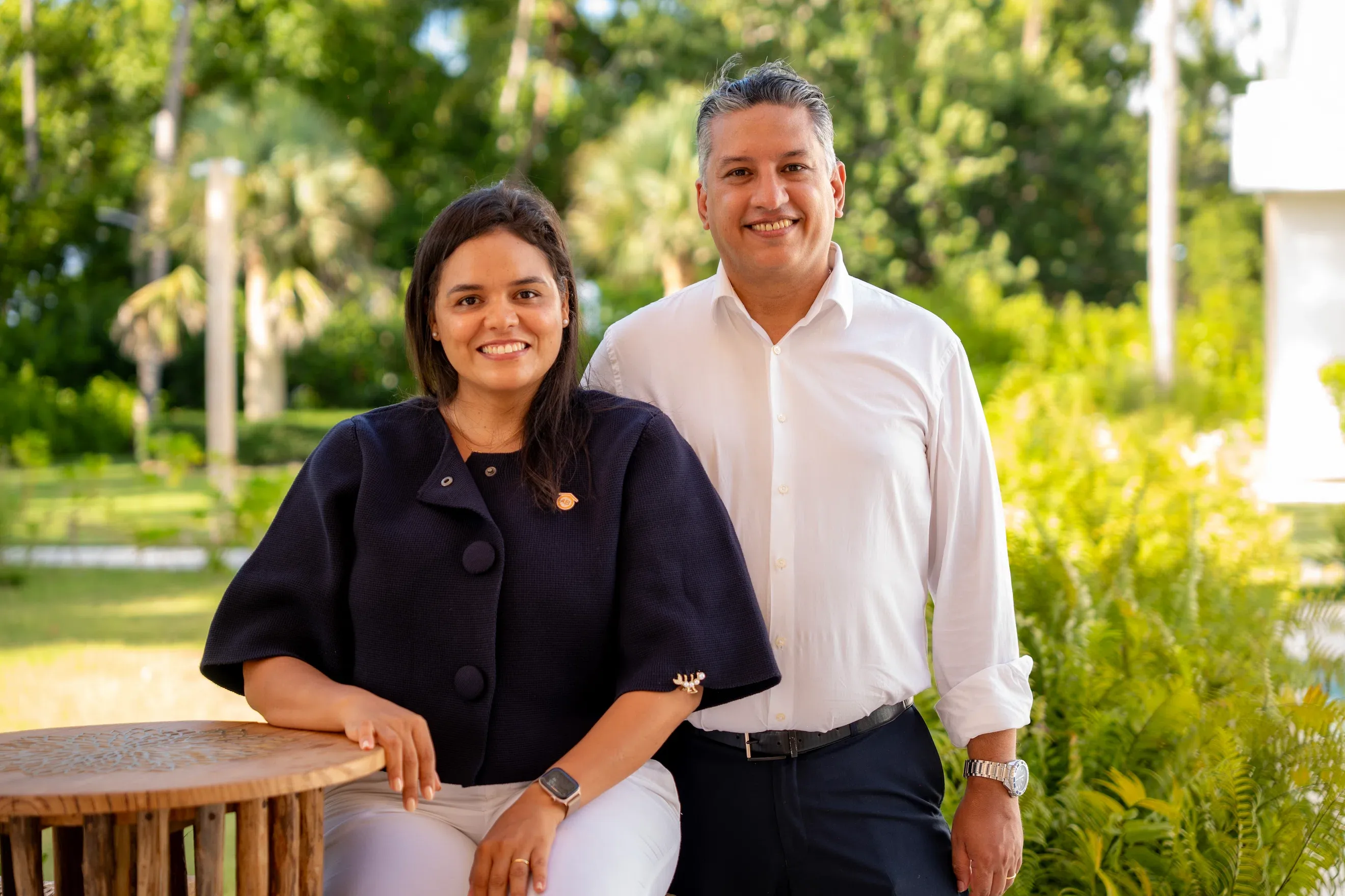 Luz and Carlos of Navetta Properties, Las Terrenas