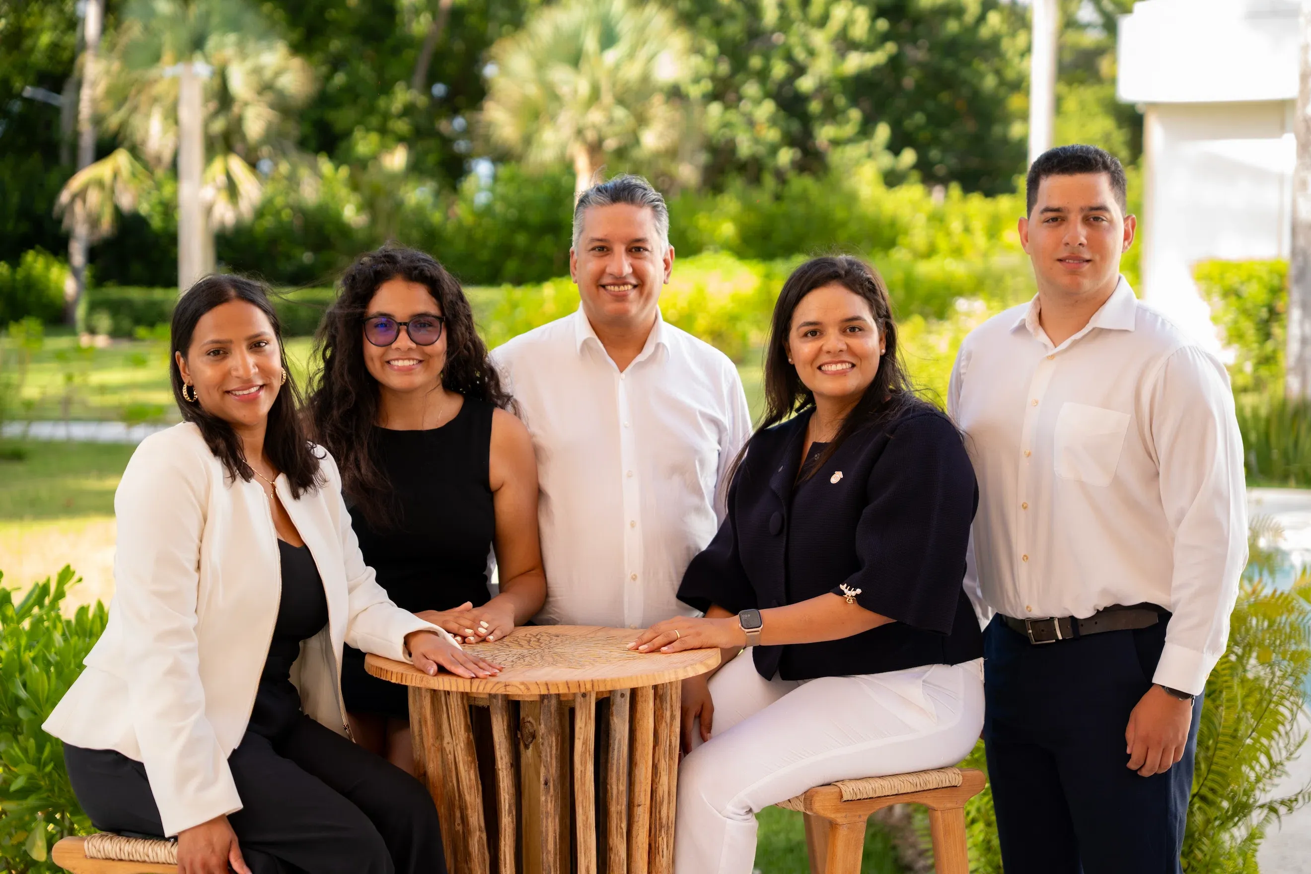 The Navetta Properties team in Las Terrenas, Samana