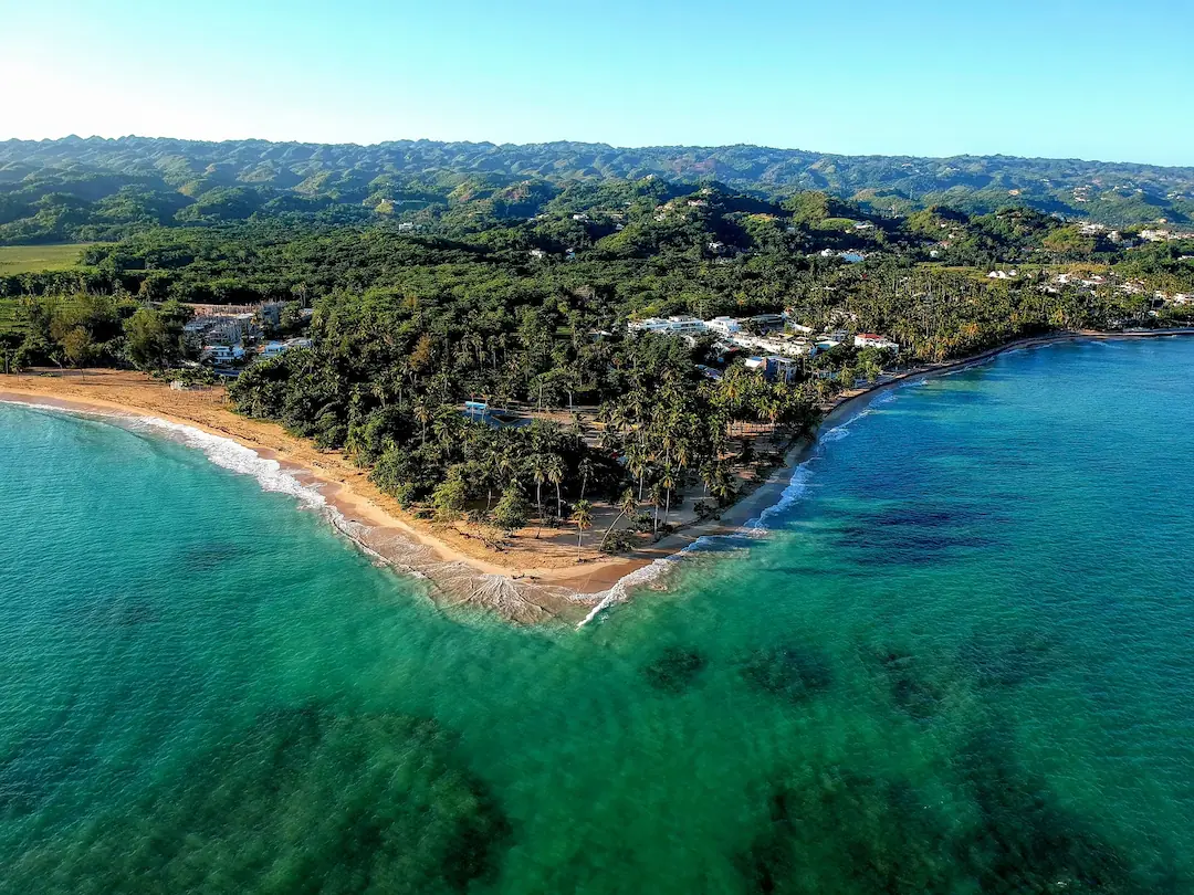 Beach at Punta Popy Las Terrenas