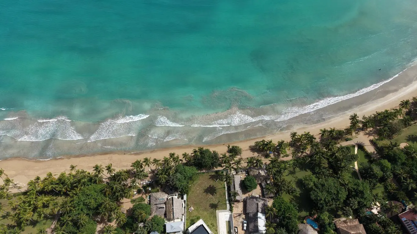 Playa Bonita neighborhood in Las Terrenas, Dominican Republic