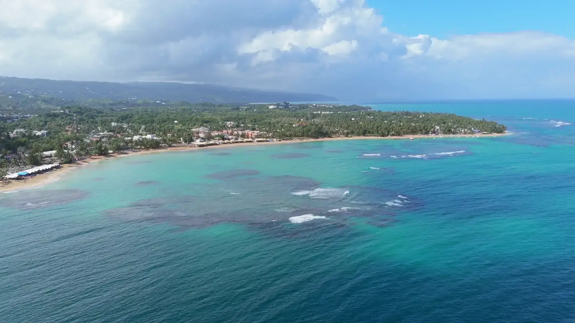 Las Terrenas Beach, Samaná Dominican Republic